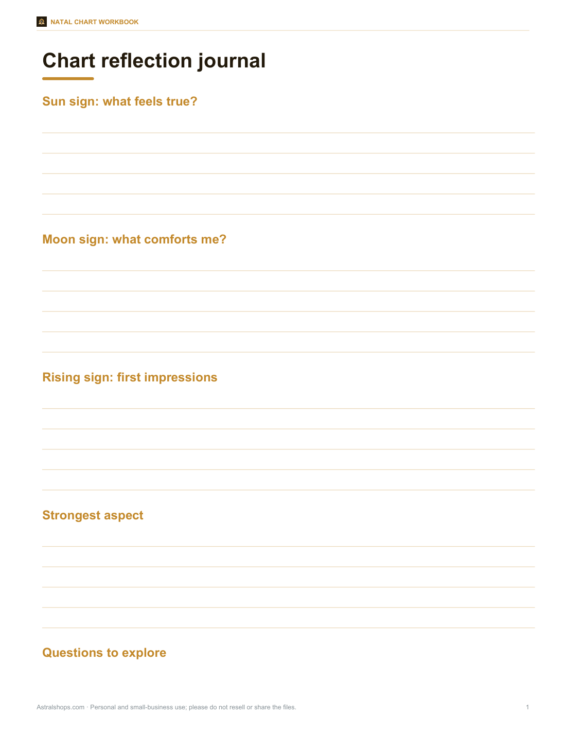 Preview of the first page of Reflection journal (DOCX/PDF)